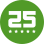 25 лет срок службы